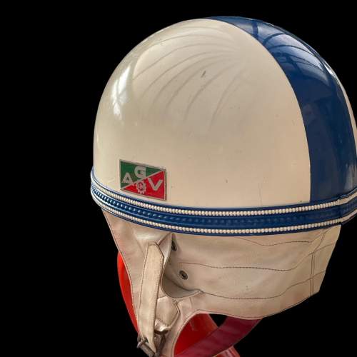 1960a Italian Moto AGV Casque Moto Helmet image-2