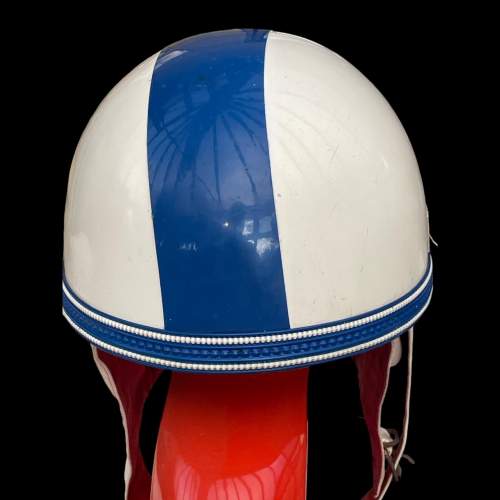 1960a Italian Moto AGV Casque Moto Helmet image-3