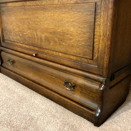 1920s Oak Globe Wernicke Stacking Bookcase image-3