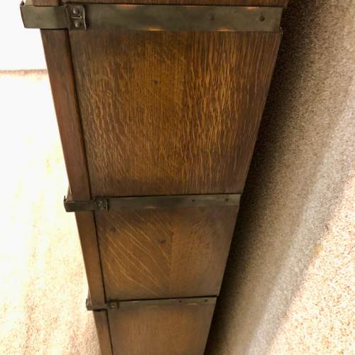 1920s Oak Globe Wernicke Stacking Bookcase image-5