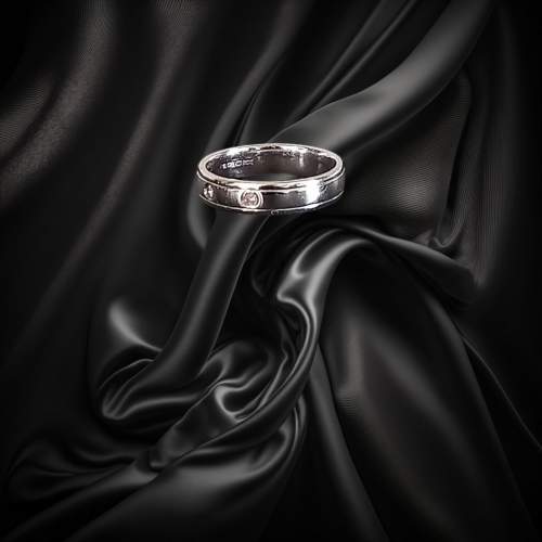 18ct White Gold Diamond Ring image-5