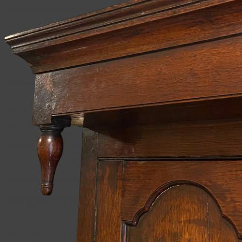 18th Century Oak Cupboard on Cupboard image-2