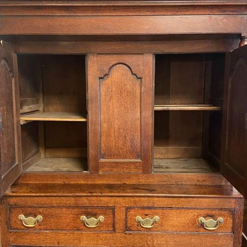 18th Century Oak Cupboard on Cupboard image-5