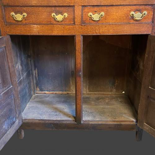 18th Century Oak Cupboard on Cupboard image-6