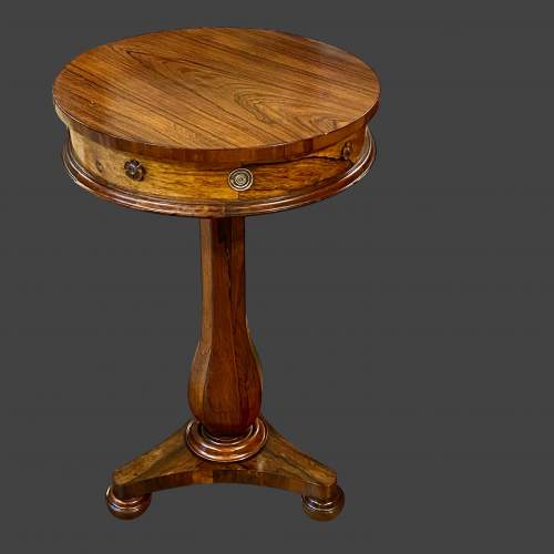 Rare Early 19th Century Adjustable Rosewood Work Table image-2