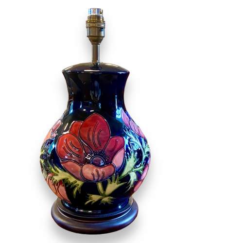 Moorcroft Anemone Lamp Base image-1