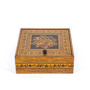 Lovely Antique Tunbridge Ware Box