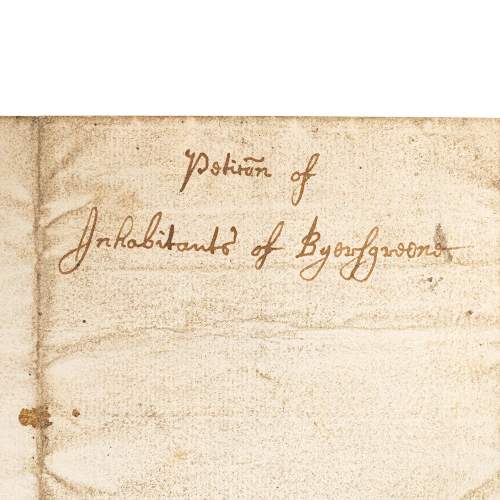 Rare Original 17th Century County Durham Handwritten Document image-6