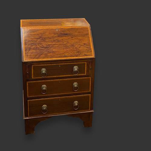 Edwardian Inlaid Ladies Bureau image-2