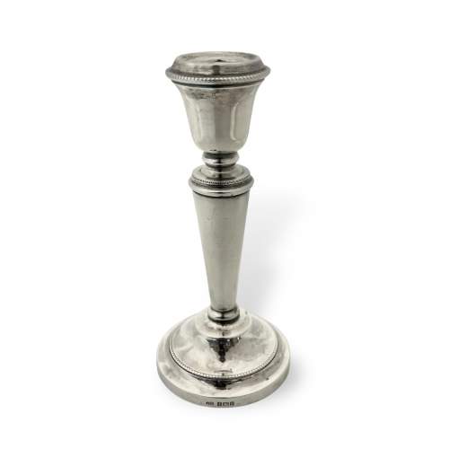 Pair of Sterling Silver Candlesticks image-2