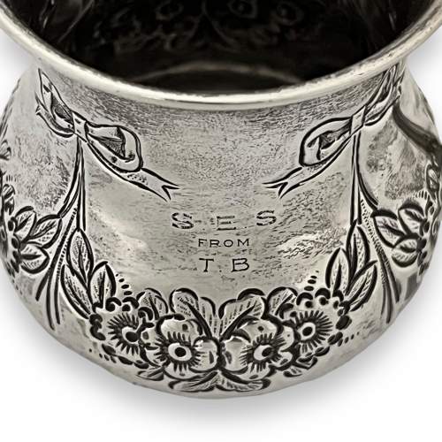 Early 20th Century Sterling Silver Christening Cup image-3