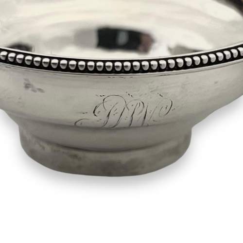 Georgian 18th Century Silver Wine Funnel Strainer Circa 1780 image-4