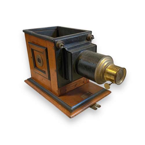 Antique Projector Upcycled Lamp image-1