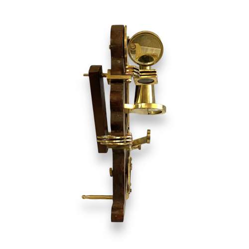 Vintage Cased Brass Sextant image-4