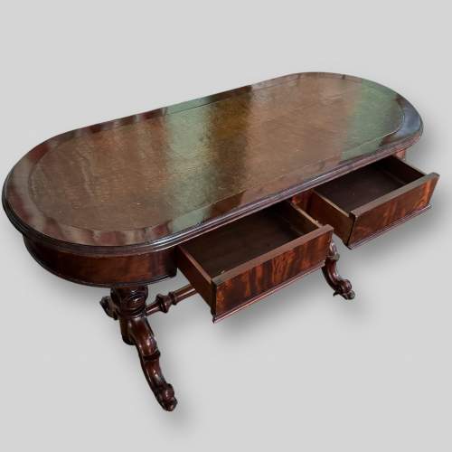 19th Century Mahogany Writing Table image-2