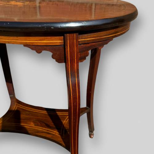 Edwardian Rosewood Occasional Table image-2