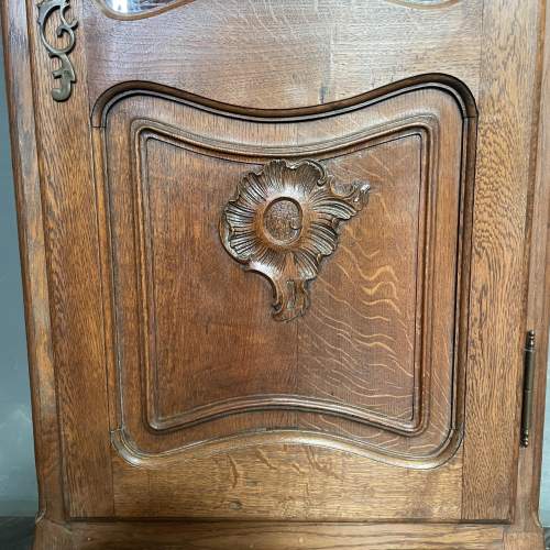 Vintage French Oak Display Cabinet image-3