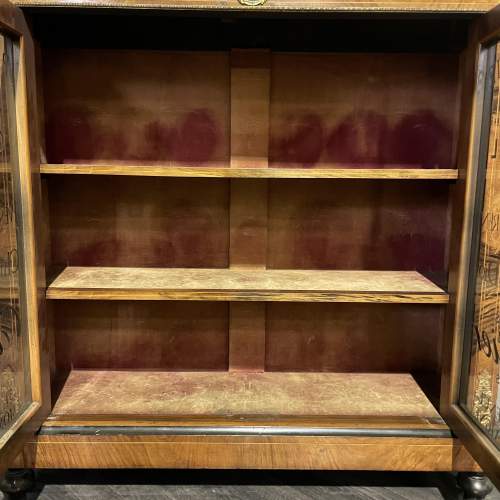 Antique Walnut Pier Cabinet image-3