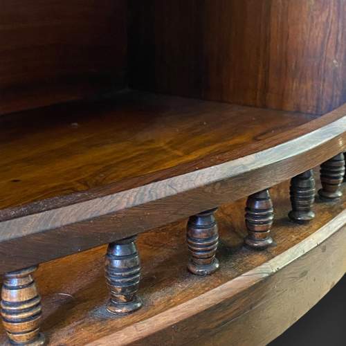 Edwardian Inlaid Mahogany Sideboard image-4