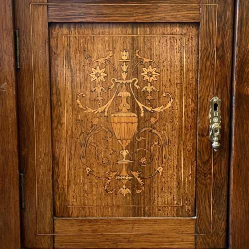 Edwardian Inlaid Mahogany Sideboard image-6