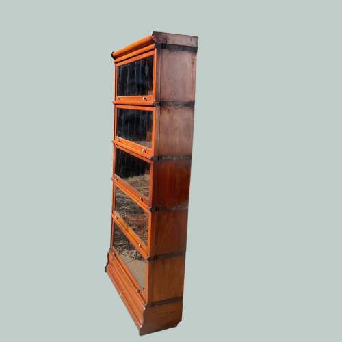 19th Century Walnut Globe Wernicke Barristers Bookcase image-3