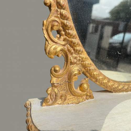 19th Century Pair of French Carved Gilt wood Mirrors image-4