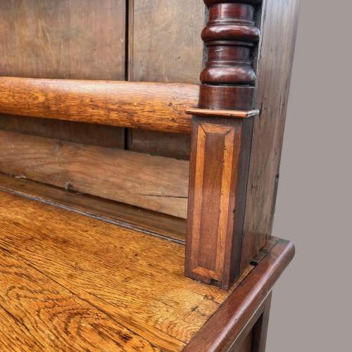 A 19th Century Oak and Mahogany Welsh Dresser image-6