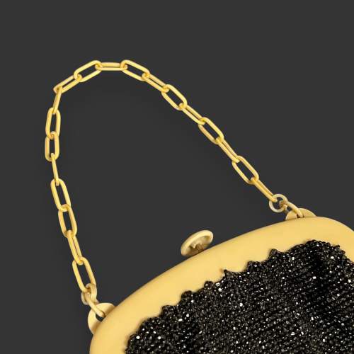 1930s Rocaille Beaded Evening Bag image-2