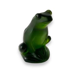 Lalique Green Frog