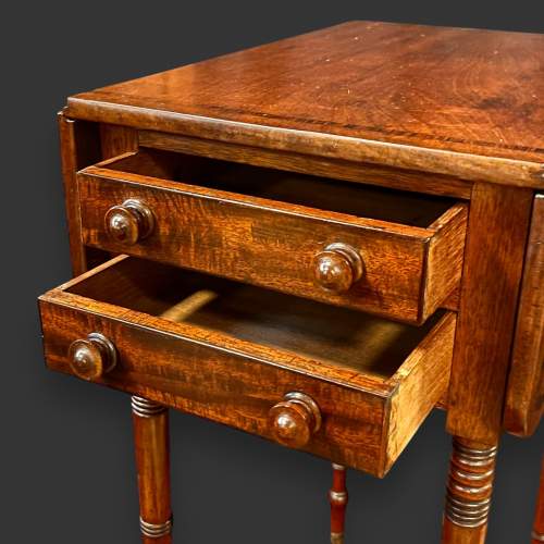 Early 19th Century Mahogany Ladies Worktable image-4