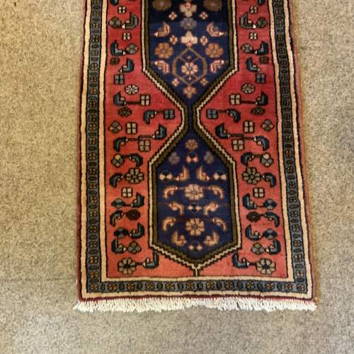 Hand Knotted Persian Runner Senneh A Superb Example Kurdish City image-2