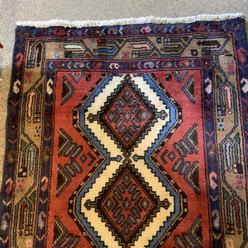 Hand Knotted Persian Runner Senneh A Superb Example Kurdish City image-3