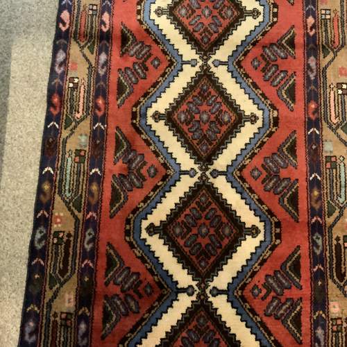 Hand Knotted Persian Runner Senneh A Superb Example Kurdish City image-5