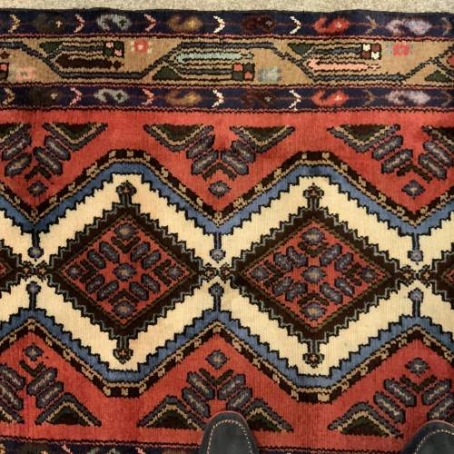 Hand Knotted Persian Runner Senneh A Superb Example Kurdish City image-6