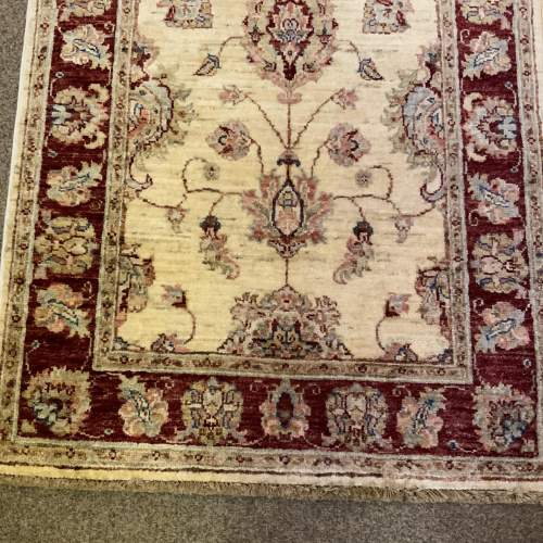 Stunning Afghan Hand Knotted Runner Superb Colours And Design image-2