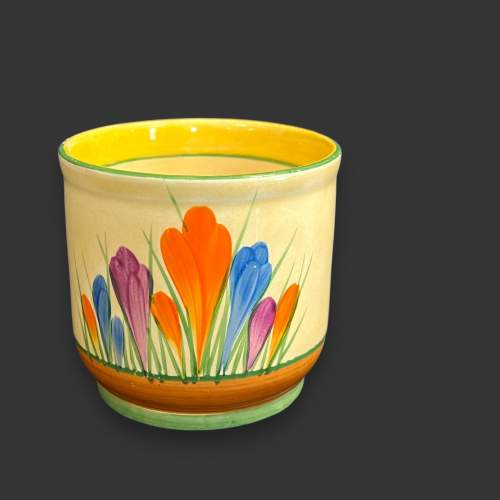 Clarice Cliff Autumn Crocus Fern Pot image-1