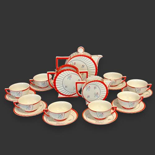 Art Deco Coceram Tea Set image-1