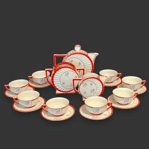 Art Deco Coceram Tea Set