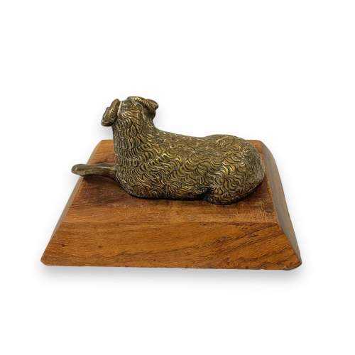 19th Century Desk Bronze Sheep image-3