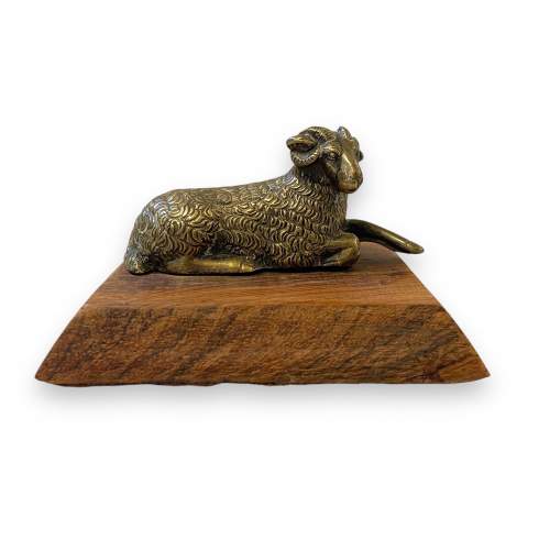 19th Century Desk Bronze Sheep image-1