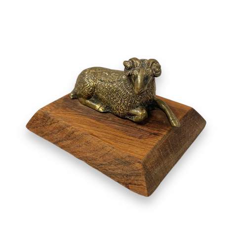 19th Century Desk Bronze Sheep image-4