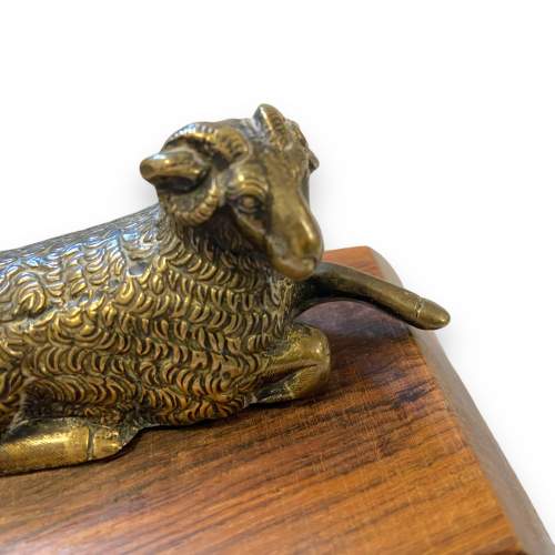 19th Century Desk Bronze Sheep image-6