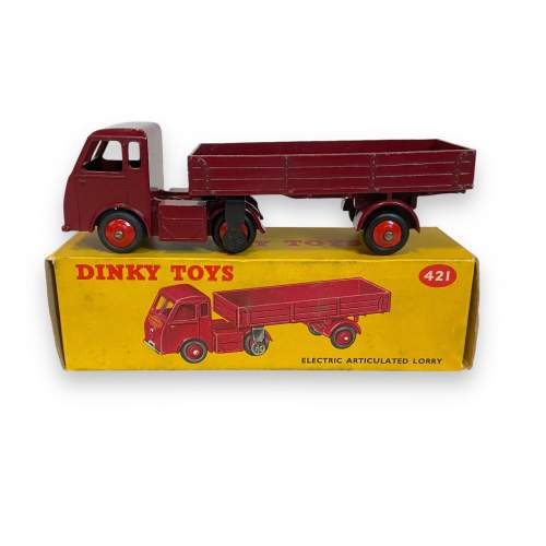 Dinky No.421 British Rail Electric Lorry in Box image-1