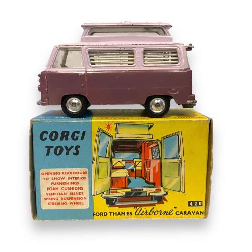 Corgi No.420 Ford Thames Airborne Camper in Box image-1