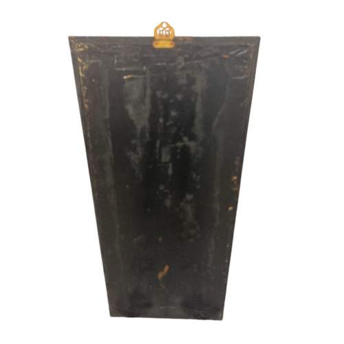 Chinese Black Lacquer Mother of Pearl and Gold Wall Plaque image-4