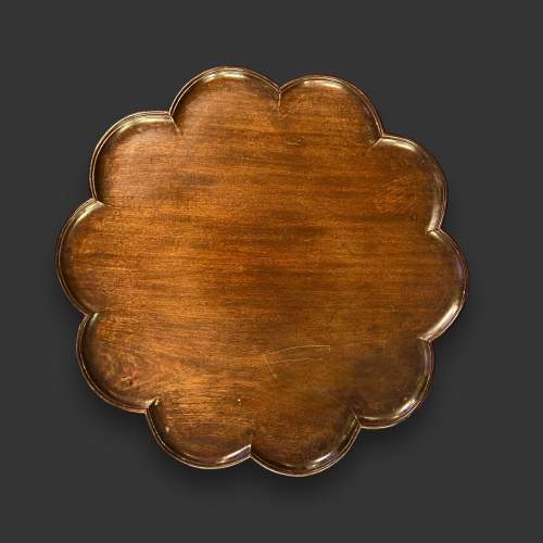 Carved Mahogany Occasional Table image-2