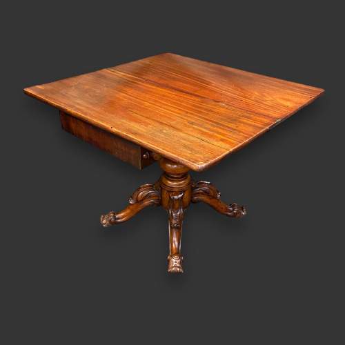 William IV Mahogany Folding Tea Table image-4