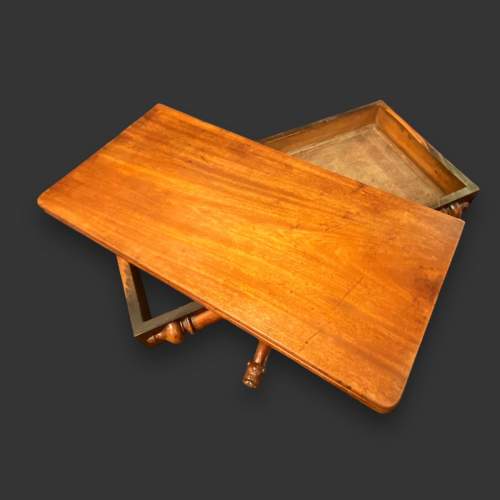 William IV Mahogany Folding Tea Table image-3