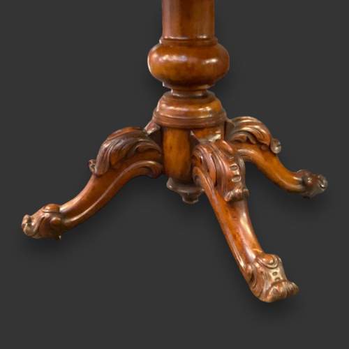 William IV Mahogany Folding Tea Table image-6