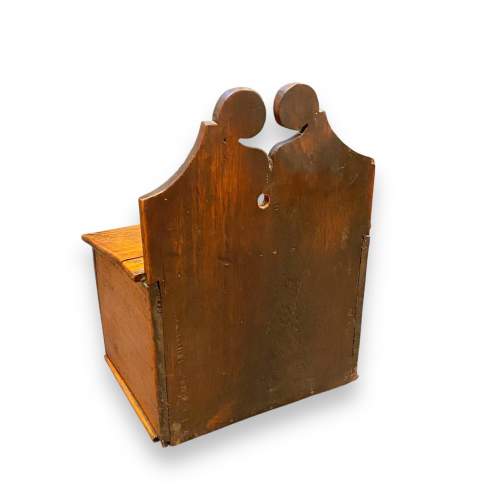 Early Victorian Mahogany Candle Box image-4